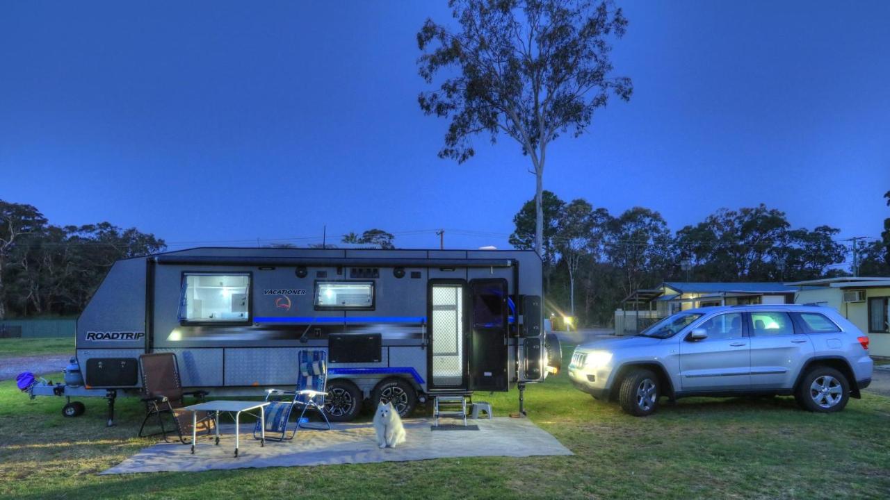 Big4 Bays Holiday Park Anna Bay Exterior foto